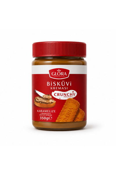 Glora Karamelize Bisküvi Kreması (CRUNCHY)