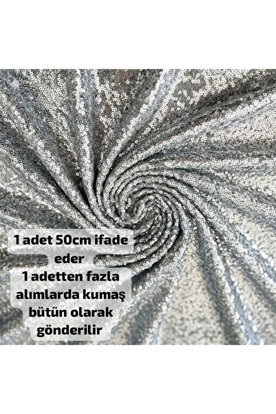 Home Pul payet 3 mm ( gümüş 50 x 140 )