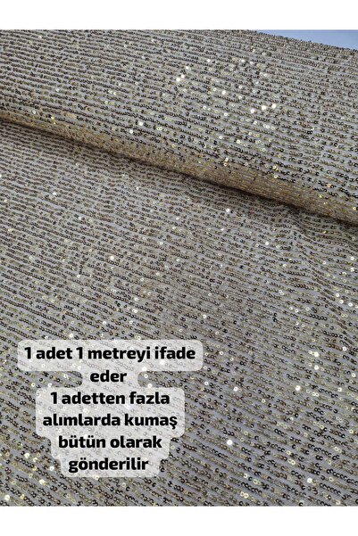 Home Zara Payet Kumaş Giyimlik, Süslemelik alanlar için uygundur ( Altın sarı...