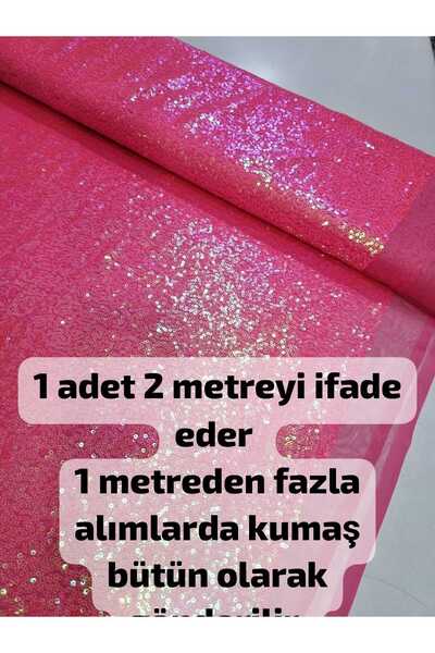 Home Pul payet Kumaş 3 mm Giyimlik, Şalvar, Masa örtüsü, kırlent, vb. işlemle...