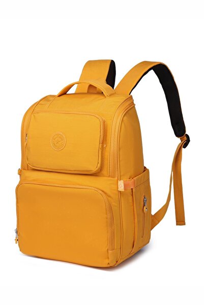 SMART BAGS Smbyb3000-0086 Mustard Women's Baby Care Backpack