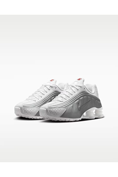 Nike SHOX R4 (GS) CW2626 101 (Este o formă îngustă, luați o mărime mai mare)