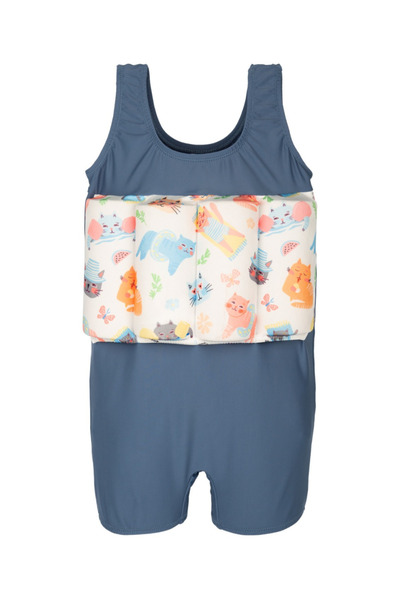 Swimfoam Summer Cats Yüzmeye Yardımcı Batmaz Kız Çocuk Mayosu