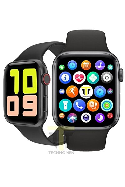 TECHNOMEN Akıllı Saat Türkçe Menülü Nabız& Tansiyon Ölçer Arama Özellikli ios...