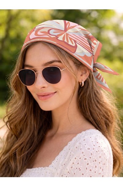 Sisley Flora Bandana/Scarf -2018-47*47