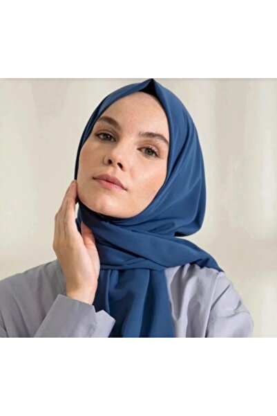 FRESCO SCARFS حجاب حجاب المدينة المنورة شال حرير*نيلي
