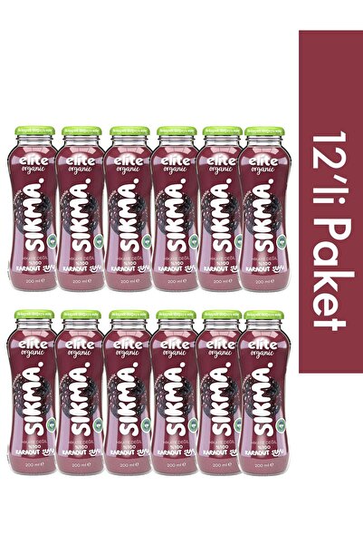 Elite Naturel 12'li Organik Karadut Suyu 200 Ml