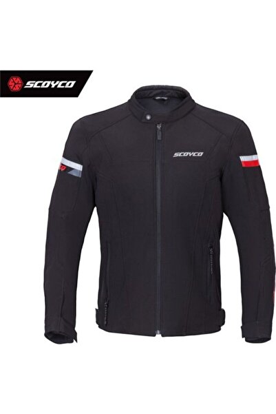 ebakbak Motorcycle 4 Season Coat Leather Maxdura 600-D Fabric With Tightening...
