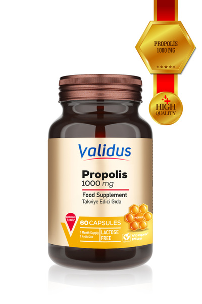 Validus Propolis 1000 mg 60 Capsules
