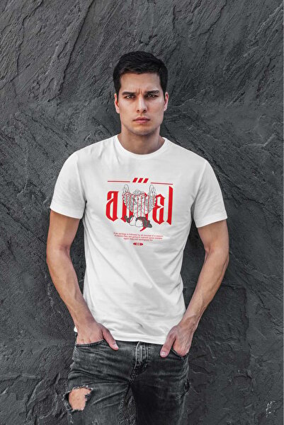 buzagi tasarım ürünleri Organic Cotton Regular Fit White T-Shirt