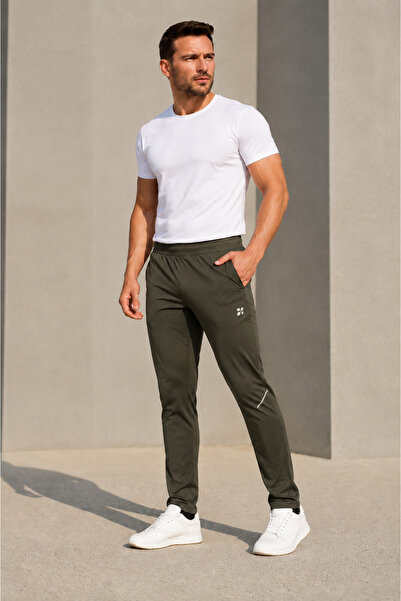 NEED LİFE Erkek  İnce Yumuşak Scuba Kumaş Slim Fit  Erkek Eşofman Alt