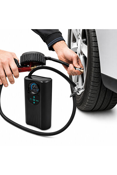 Alayjah Portable Tire Inflator Air Compressor, Wireless Digital Air Pump with...