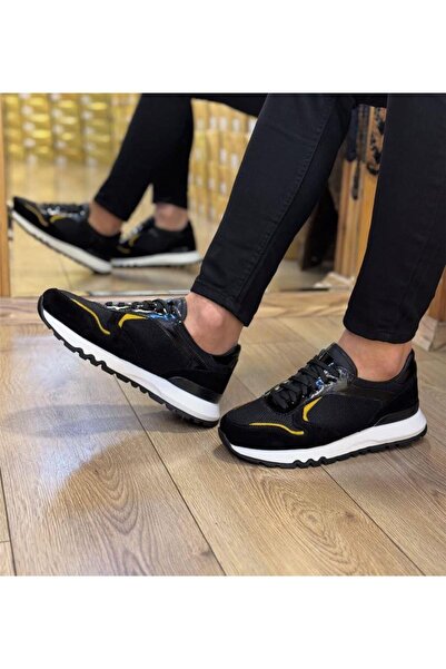 Parlak Tasarım Harikası İthal Taban Günlük Sneakers Ayakkabı