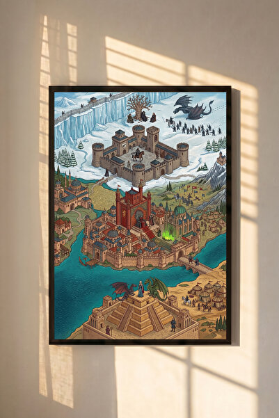 Miniaworks Taht-ı Hümâyun III: Game of Thrones Minyatür Tablo
