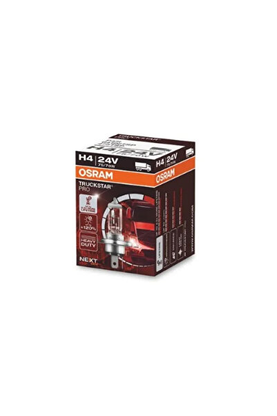 Osram Bec halogen pentru faruri auto Truckstar Pro +120% H4 70/75W 24V 64196TSP