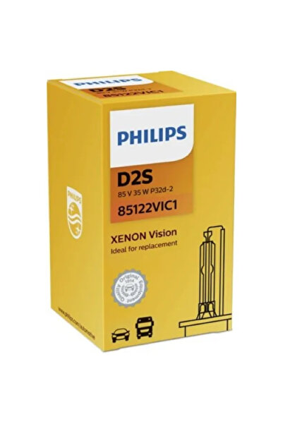 Philips Bec far xenon D2S 85V 35W 85122VIC1 pentru mașină