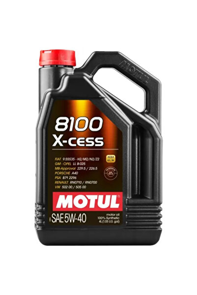 Motul 8100 X-cess 5W40 4L Моторно масло
