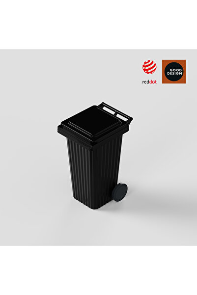 Wave Bin Pubela Europubela AETA 120 L negru clasic – super rezistenta, design...
