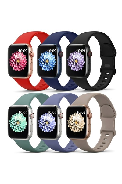 O Ozone Silicone Sport Bands Compatible with Apple Watch Series 10 | Ultra 2 ...