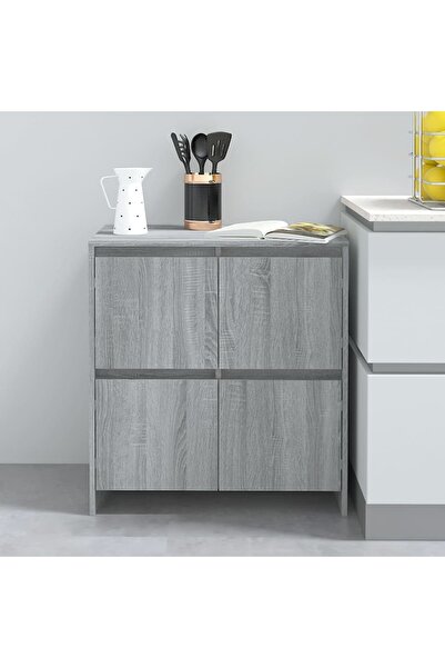 Concept 813012 Sideboard Grey Sonoma 70x41x75 cm Chipboard