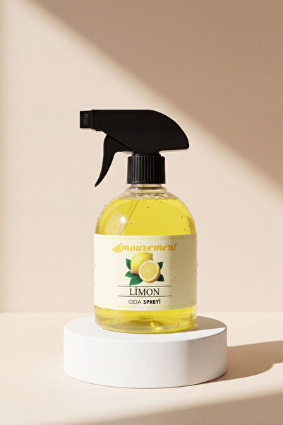 MOUVEMENT 500 Ml Limon Ferahlıklı Oda Spreyi İle Enerji Dolu Bir Ortam