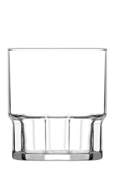 LAV Calista Glass Water Cups Set of 6 400 ml (Dishwasher Safe.)