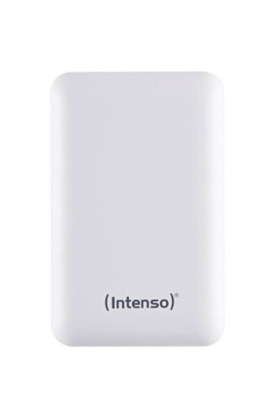Intenso XC10000, 10000mAh, USB-A si Cablu USB Type-C, Alb