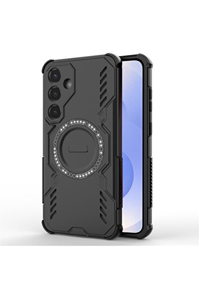 Techsuit Husă pentru Samsung Galaxy S25 - ArmorMag Case - Negru