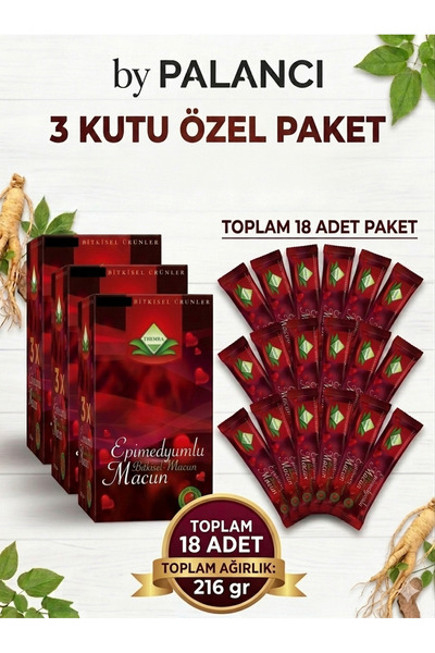 by palancı Themra Macun Enerji ve Günlük Destek 3KUTU 12 GR FIRSAT