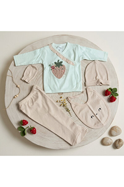 BİANCOFİGLİO Newborn 5 Piece Set