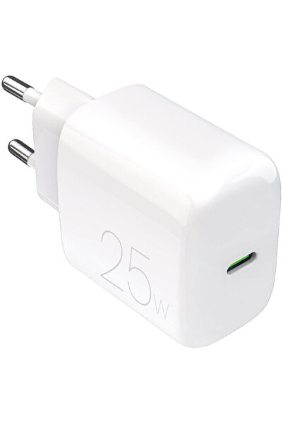 Puro 1x USB-C 25W Alb