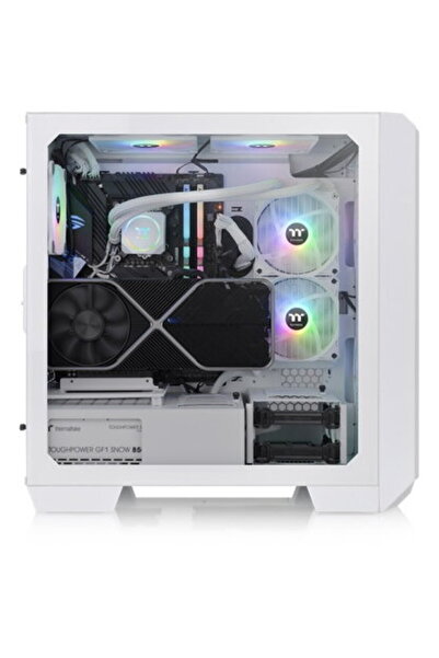 THERMALTAKE View 300 MX, carcasă tip tower (albă, sticlă securizată)