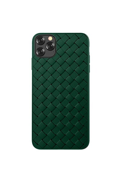 Devia Woven Pattern Design Soft Case iPhone 11 Pro Max green