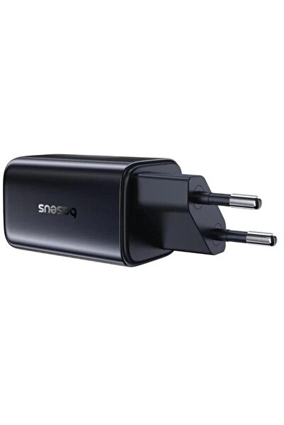 Baseus PicoGo AN13, Încărcare rapidă 45W, 2 x USB Type-C, negru