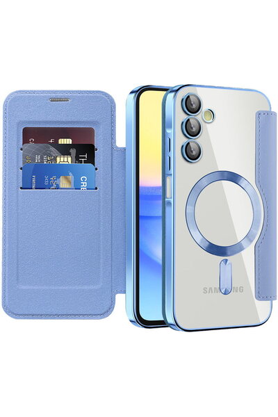 Techsuit Husa pentru Samsung Galaxy A15 4G / A15 5G - SmartMag Book Case - Li...