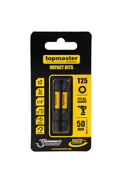 Top Master Pro Bit de impact 50mm TX25, 2 buc. TMP
