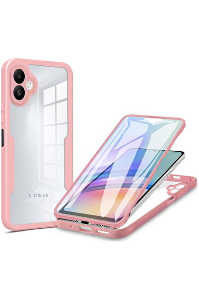 Techsuit Husă pentru Samsung Galaxy A05 + Folie - ColorVerse 360 Series - Roz