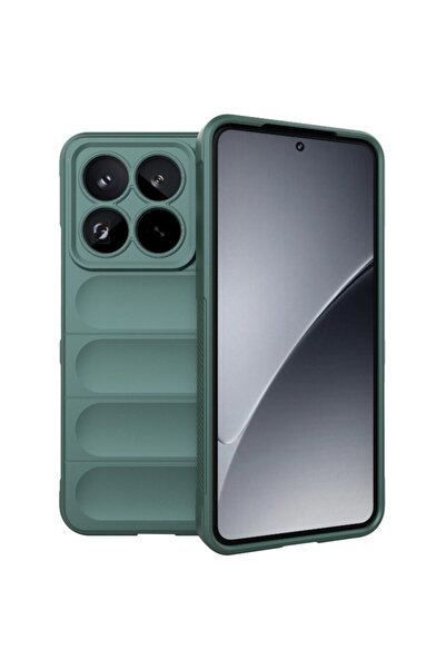 Techsuit Калъф за Xiaomi 15 Pro - Магически щит - Зелен
