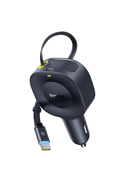 Baseus Cablu USB-C Inclus 2x Type-C 30W Negru