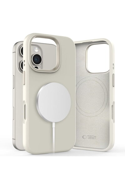 Tech-Protect Θήκη Σιλικόνης Pure MagSafe για iPhone 16 Pro, με απαλό φινίρισμ...