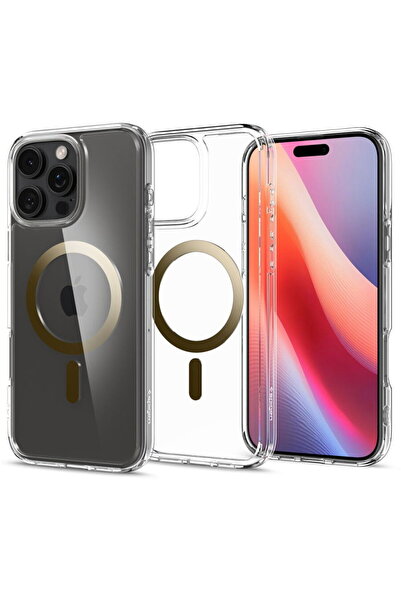 Spigen Husă pentru iPhone 16 Pro Max - Ultra Hibridă MagSafe - Auriu