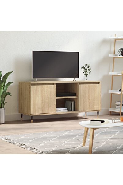 Concept Comodă TV, stejar sonoma, 104x35x50 cm, lemn compozit