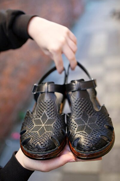 Mammamia ERN-2360 EREN SHOES&BAG Γνήσιο δέρμα με σχέδιο λέιζερ και λεπτομέρει...