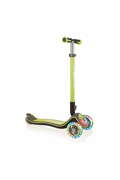 Globber Elite Deluxe Işıklı Scooter - Yeşil 444-406