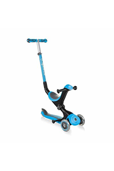 Globber Go Up Deluxe Işıklı Scooter - Mavi 646-101