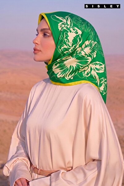 Sisley ELİSA DESENLİ EŞARP-2005-90*90