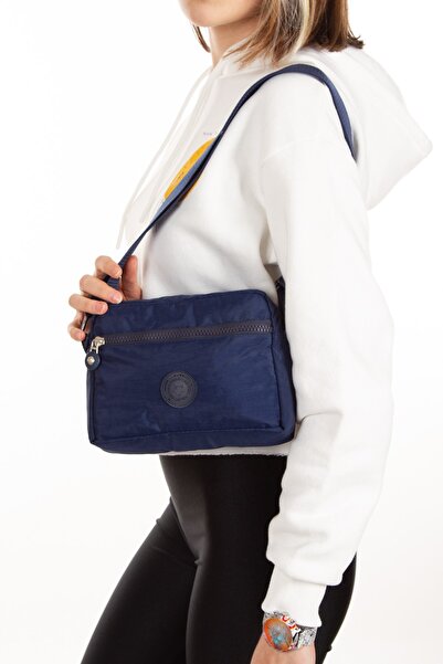 Newish Polo Geantă de damă din material textil, tip crossbody, pentru piept ș...