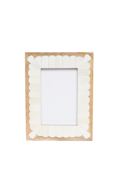 Yargıcı Kemik Mango Ağacı Dikdörtgen Çerçeve(17x22 Cm)