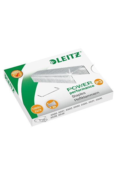 Leitz Staples 26/6 30 sheets 1000/box