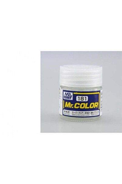 Mr. Hobby Mr.Hobby C-181 10 ml. Super Clear, Yarı Mat Vernik, Mr.Color Serisi...